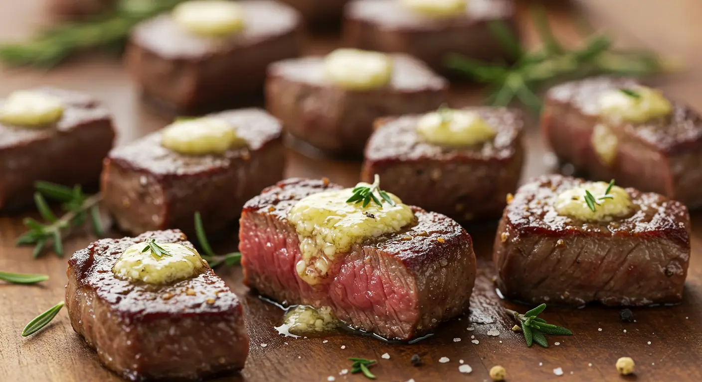 garlic butter steak bites